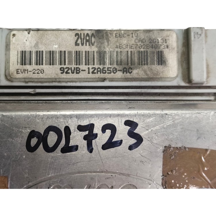 Ford Transit 1992-1995 Petrol 2.0 Εγκέφαλος Μηχανής 92VB12A650AC OEM