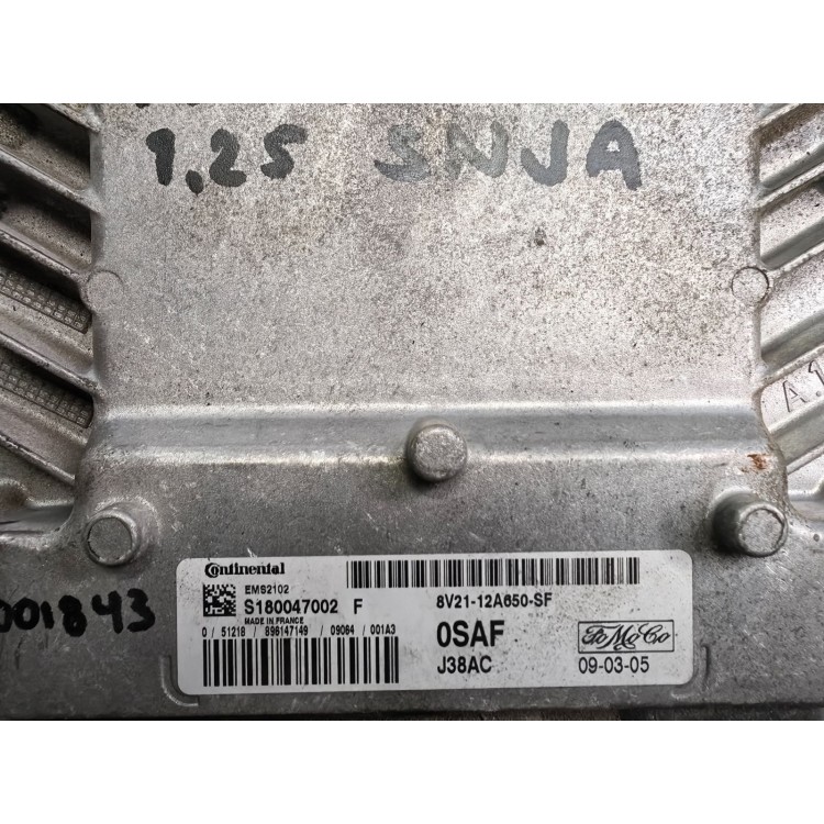 Εγκέφαλος Μηχανής 8V2112A650S Ford Fiesta 08-13