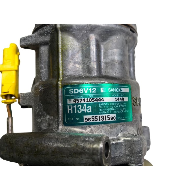 Κομπρεσέρ Aircondition Peugeot 206 1998-2009 9655191580