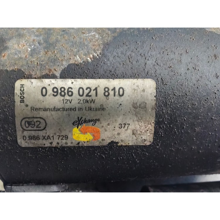 Μίζα Ford Transit 0986021810