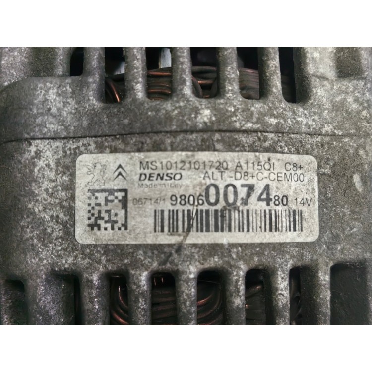 Δυναμό Peugeot, Citroen 9806007480