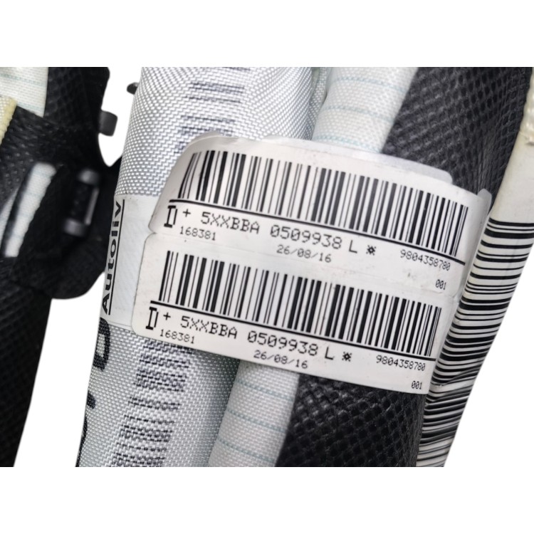 Citroen C4 Cactus 2014-2018 Δεξιός Αερόσακος Οροφής 9804358780 OEM