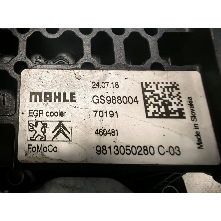 Ψυγείο EGR Με Κωδικό 9813050280