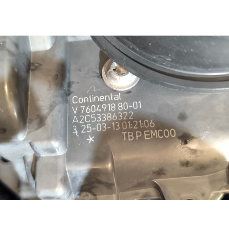 V76049188001 Πεταλούδα Γκαζιού 1.6 THP 5F02