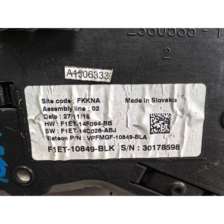 Καντράν Πετρελαίου Ford F1ET10849BLK 1.5 TDCI