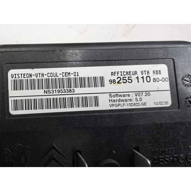 Citroen C3 Aircross Οθόνη Head Up 9825511080