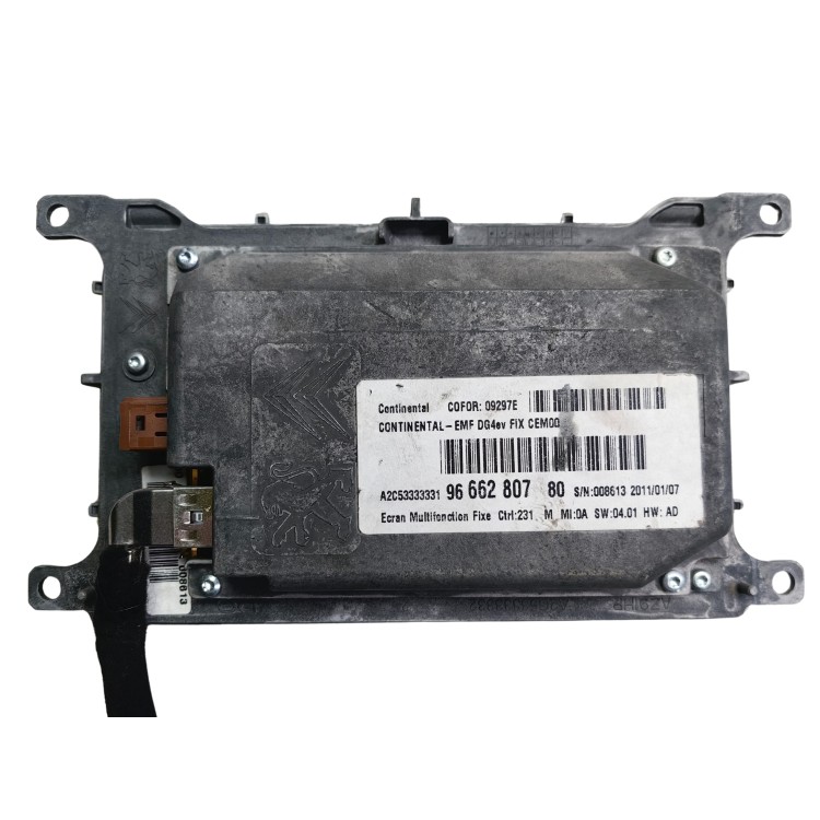 Οθόνη GPS Peugeot Citroen 9666280780