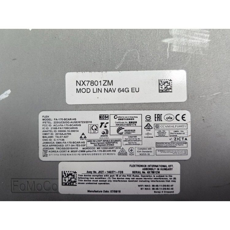 Εγκέφαλος GPS Ford JK2T14G371FDB