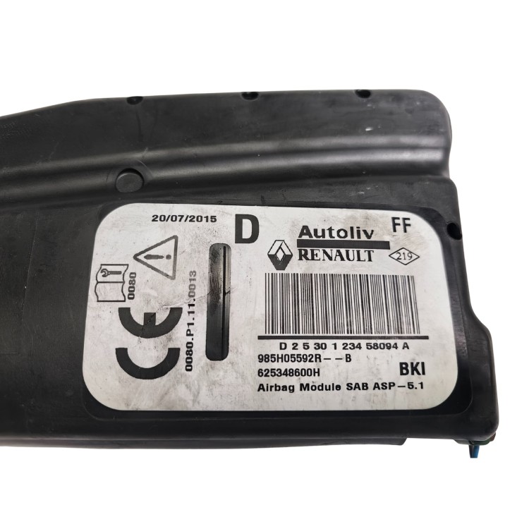 Αερόσακος Καθίσματος Συνοδηγού Renault 985H05592R