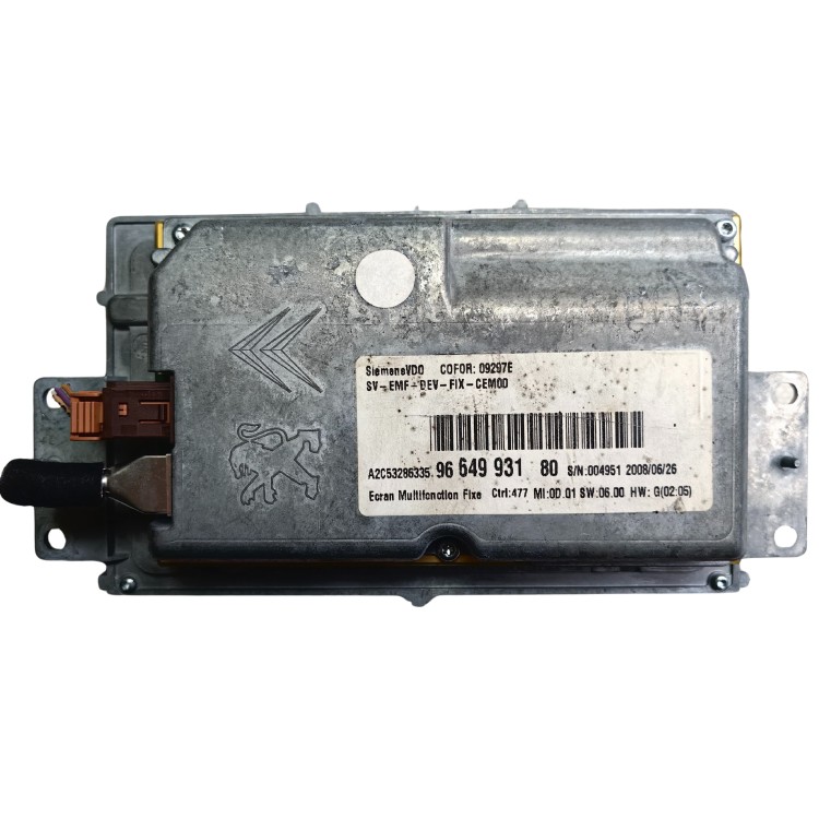 Οθόνη GPS Με Κωδικό 9664993180