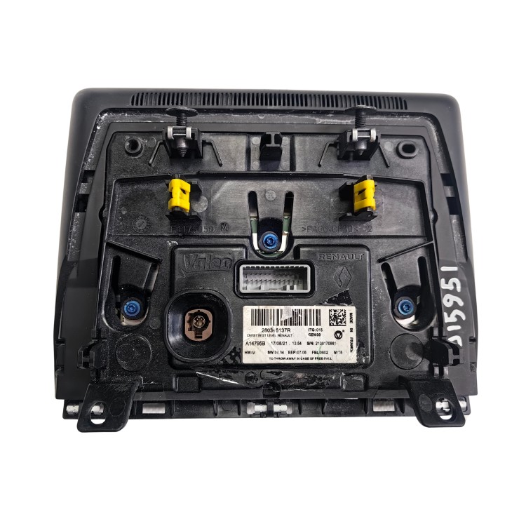 Οθόνη GPS Renault Με Κωδικό 280346137R