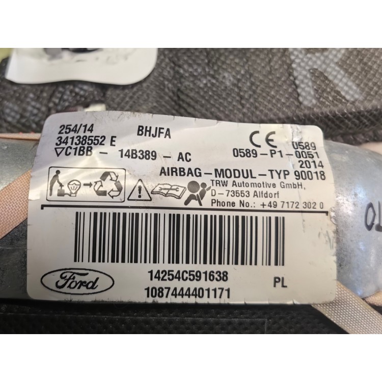 Αερόσακος Οροφής Συνοδηγού Ford Fiesta C1BB-14B389-AC
