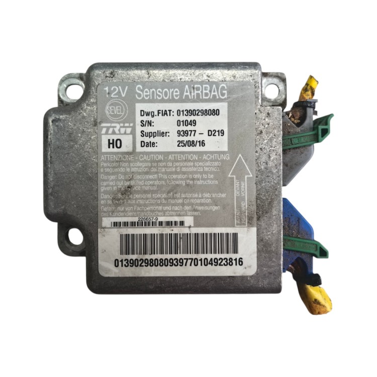 Citroen Jumper 2006-2013 Εγκέφαλος Αερόσακων TRW 01390298080 OEM Citroen Jumper 2006-2013 Εγκέφαλος Αερόσακων TRW 01390298080 OEM