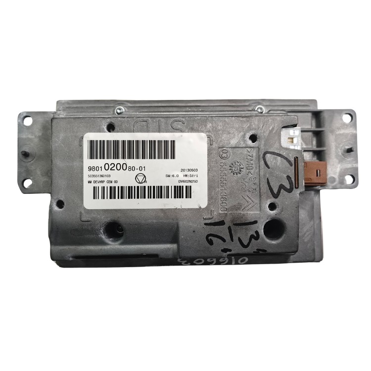 Οθόνη Πολυμέσων Citroen 9801020080