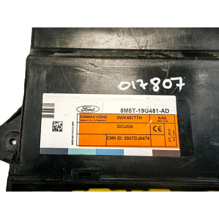 Κεντρικό Κλείδωμα Ford Με Κωδικό 5WK48777H
