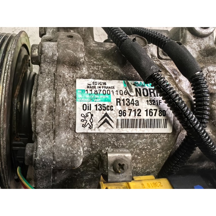 Κομπρεσέρ A/C Με Κωδικό 9671216780