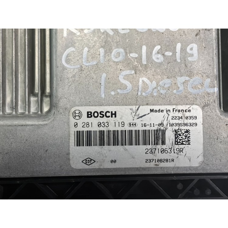 Εγκέφαλος Bosch με Κωδικό 0281033119