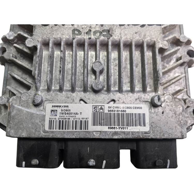 Εγκέφαλος PSA 1.4 HDI 8HT 9663181680