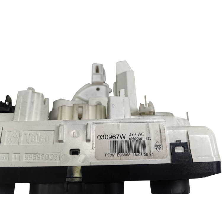 Χειριστήριο A/C Renault Clio 2009-2013 69597003