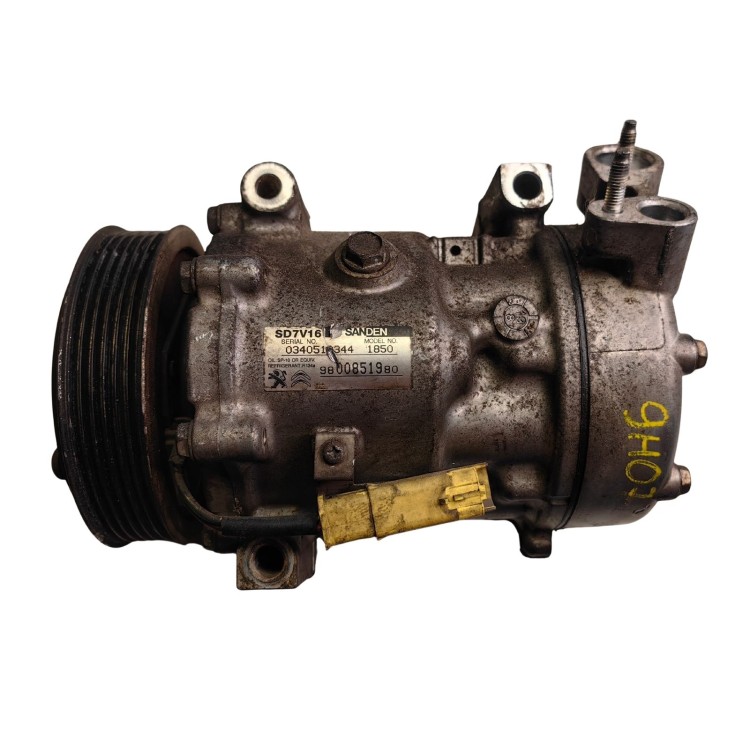 Κομπρεσέρ A/C Με Κωδικό 9800851980 Κομπρεσέρ A/C Με Κωδικό 9800851980