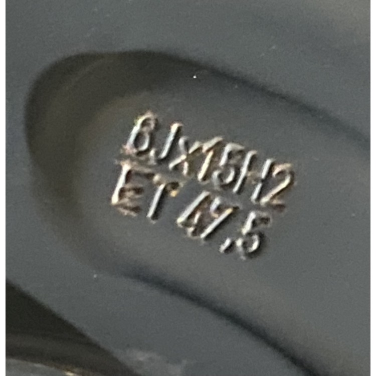 Ford Fiesta 2013-2017 Σιδερένια Ζάντα 15
