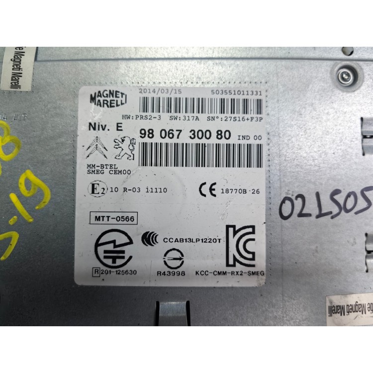 Radio CD Peugeot 2008 2013-2019