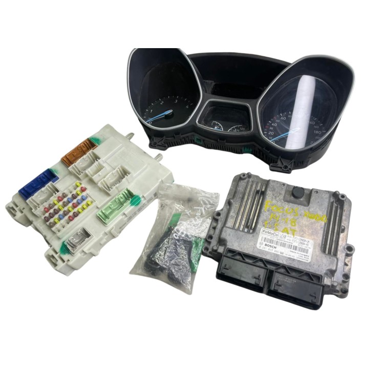 Ford Focus MK3 1.5 TDCi 2014-2018 Set Immobilizer ECU BCM Key OEM