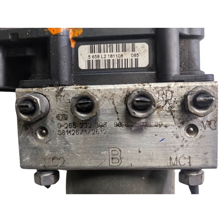 Peugeot Partner 2008-2015 1.6 Diesel Μονάδα ABS 9660107480