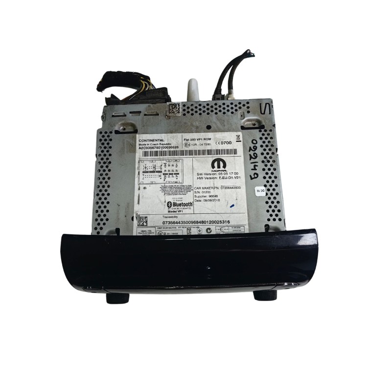 Fiat Ducato 2006-2014 Radio-CD Με Χειριστήριο 07356443500 OEM