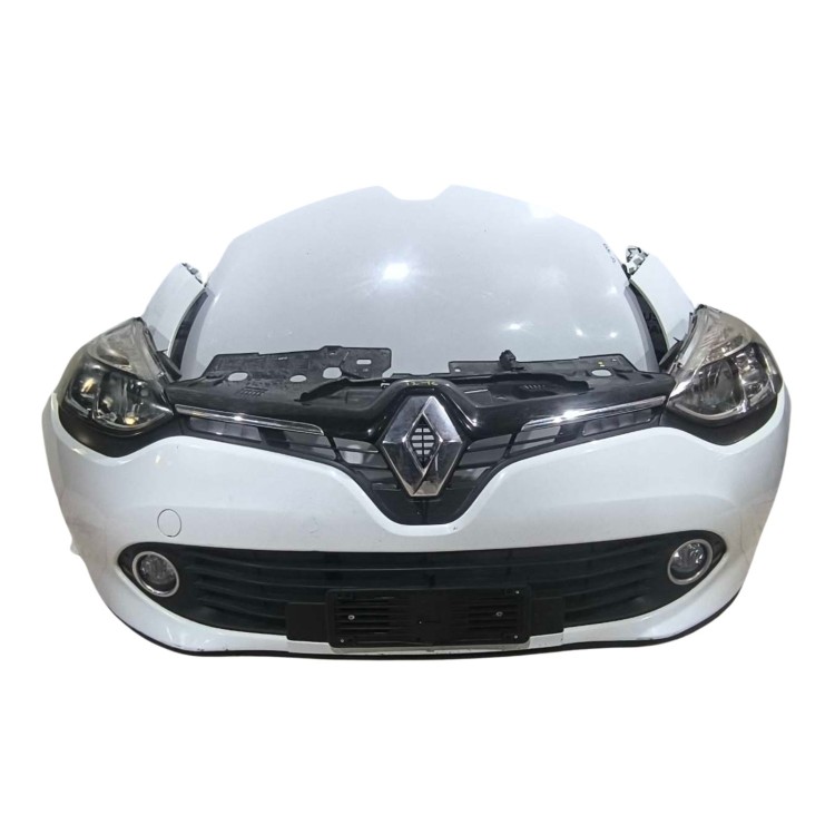 Renault Clio 2013-2016 1.5 DCi Μούρη Κομπλέ Μετώπη Λευκή OEM