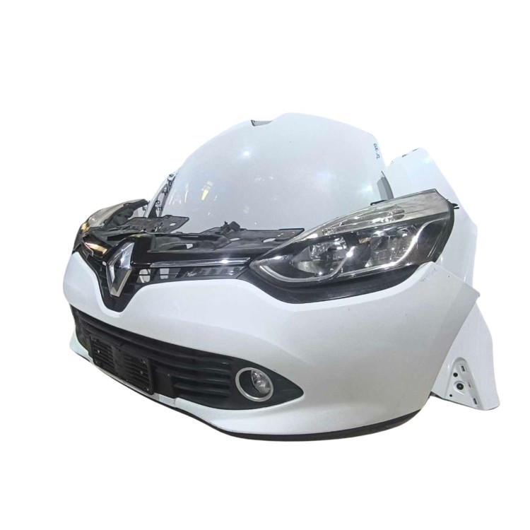 Renault Clio 2013-2016 1.5 DCi Μούρη Κομπλέ Μετώπη Λευκή OEM