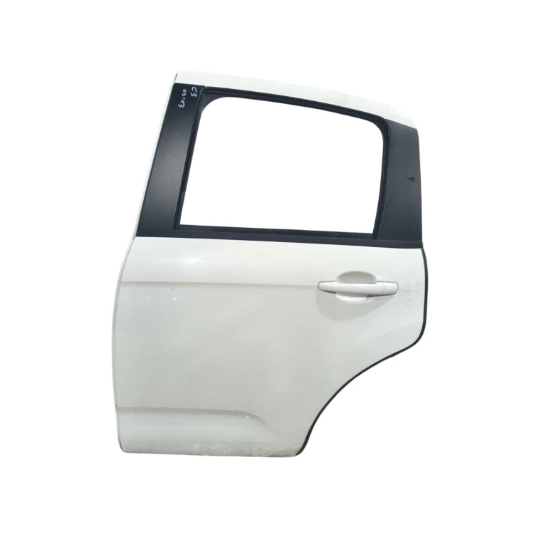 Citroen C3 2010-2016 Πόρτα Πίσω Αριστερή ΛΕΥΚΟ OEM
