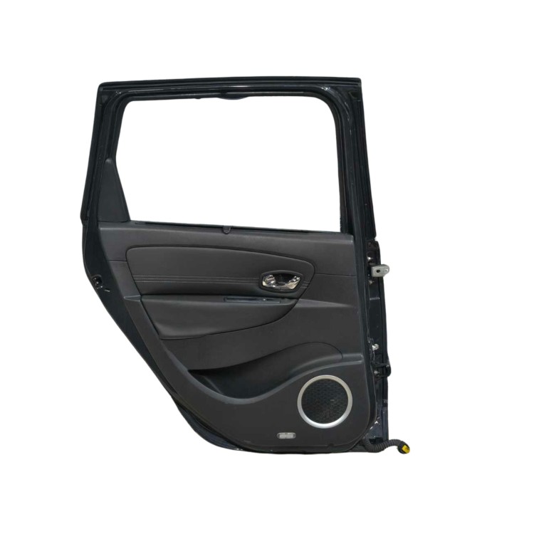 Renault Scenic 2009-2016 Πόρτα Πίσω Αριστερή ΜΑΥΡΟ OEM