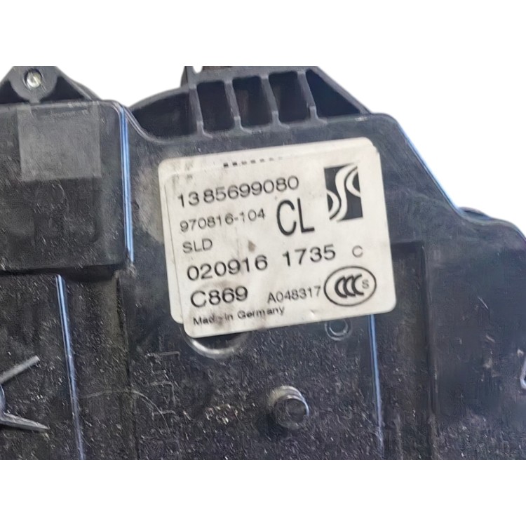 Peugeot Boxer 2006-2014 Κλειδαριά Δεξιάς Συρόμενης Πόρτας 1385699080 OEM
