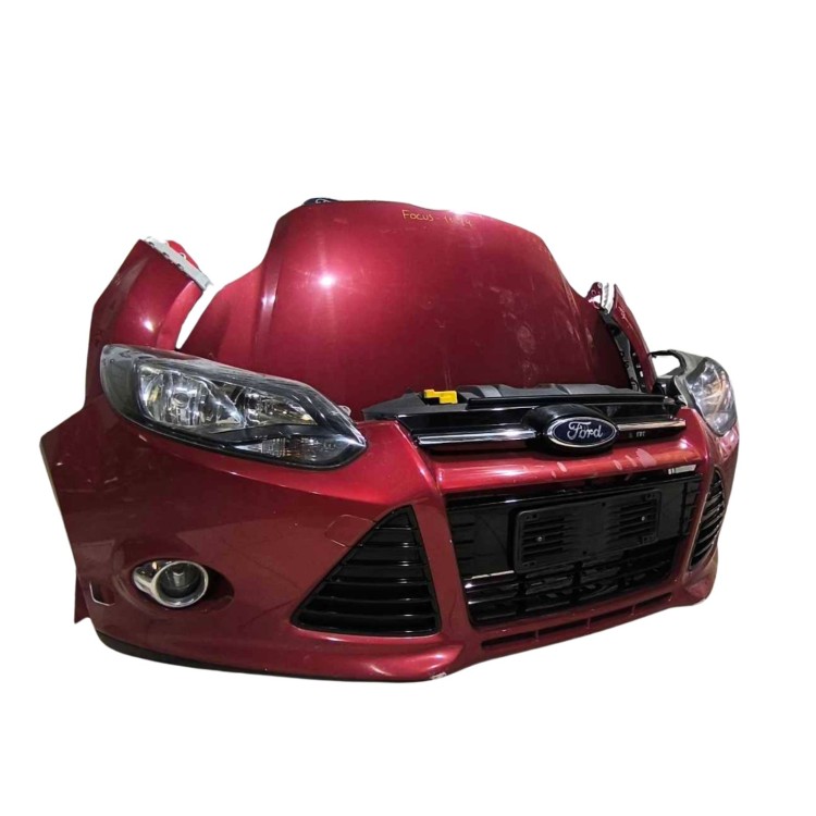 Ford Focus MK3 2011-2014 1.6 16v Μούρη Κομπλέ Αερόσακοι Μεταλλικό Κόκκινο OEM