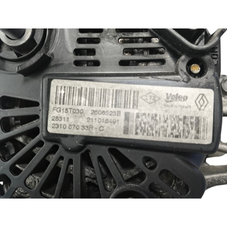 Renault Scenic 2009-2016 1.6 Diesel Δυναμό 2606523B OEM
