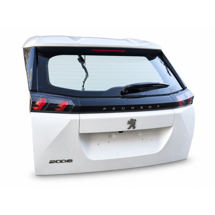 Peugeot 2008 II Τζαμόπορτα Πίσω Λευκή Άσπρη 2019+